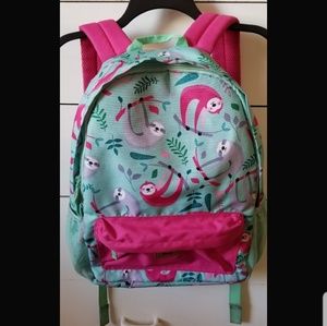 Kids backpack (sloth pattern)